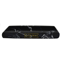 Σαπουνοθήκη 812936 21x10x2,5cm Black-Gold Ankor Πολυέστερ
