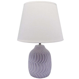 Φωτιστικό Επιτραπέζιο 819270 22,5x22,5x34,5cm 1xΕ14 40W Lilac-Purple Ankor