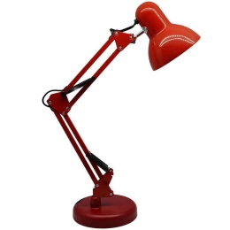 Φωτιστικό Γραφείου 807680 57cm 1xE27 40W Red Ankor