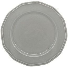Πιάτο Ρηχό Premium Classic 8252-01 27cm Grey Ankor Πορσελάνη