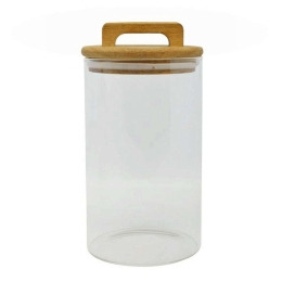 Βάζο Αποθήκευσης 824342 1Lt Clear-Natural Ankor