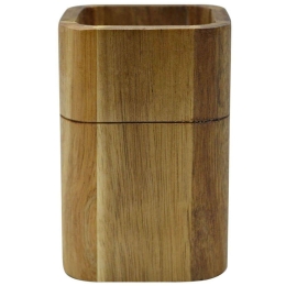Ποτηροθήκη 824502 7,7x7,7x11,6cm Natural Ankor Ξύλο
