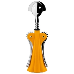 Ανοιχτήρι - Τιρμπουσόν Anna G. AM01 DY  7x24,5cm Yellow Alessi Μέταλλο,Πλαστικό