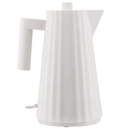 Βραστήρας Ηλεκτρικός Plissé MDL06 W 1,7Lt 2400W 21x16x29cm White Alessi Πολυρεσίνη