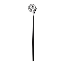 Κουτάλι Μελιού acacia MMI28 16x2,5cm Από Ανοξείδωτο Ατσάλι Silver Alessi Ανοξείδωτο Ατσάλι