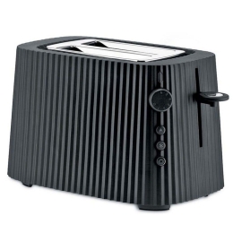 Φρυγανιέρα Plissé MDL08 B 850W 34x18,5x25cm Black Alessi Πολυρεσίνη