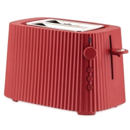 Φρυγανιέρα Plissé MDL08 R 850W 34x18,5x25cm Red Alessi Πολυρεσίνη