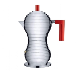 Καφετιέρα Espresso Pulcina MDL02/3 R 150ml Red Alessi Αλουμίνιο