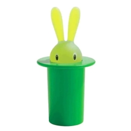 Θήκη Για Οδοντογλυφίδες ASG16 GR Φ7/7,5x14cm Green Alessi Ρητίνη