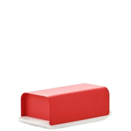 Βουτυριέρα Mattina BG04 R 21x9,5x7cm Red Alessi Πορσελάνη