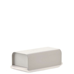 Βουτυριέρα Mattina BG04 WG 21x9,5x7cm Warm Grey Alessi Πορσελάνη