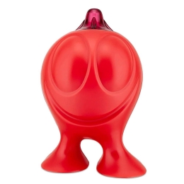 Ζαχαριέρα Gino Zucchino AGV02 R 14x8cm Red Alessi Ρητίνη