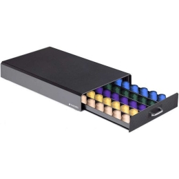 Κουτί Αποθήκευσης 47364.03 Για Κάψουλες Nespresso Black Navaris Πολυρεσίνη