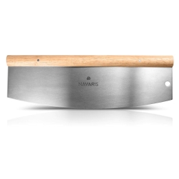 Κόπτης Πίτσας 44350.01 35cm Natural-Silver Natural Ανοξείδωτο Ατσάλι
