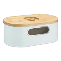 Ψωμιέρα Με Καπάκι 50595.04 Bamboo Mint-Natural Navaris Bamboo