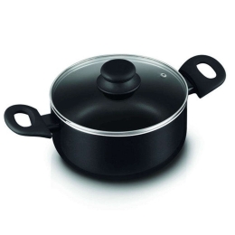Κατσαρόλα Αντικολλητική 30003972 Φ20cm Black 20cm Αλουμίνιο
