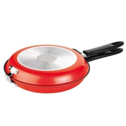 Ομελετιέρα Αντικολλητική Presto 594346 Φ26cm Red Tescoma 26cm Αλουμίνιο