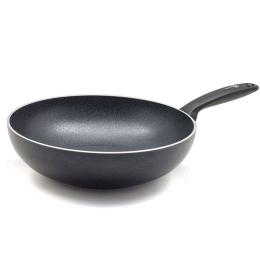 Τηγάνι Wok Andorra CC001529-001 Φ28cm Black Green Pan 28cm Αλουμίνιο