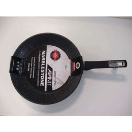 Τηγάνι Αντικολλητικό Marblestone 30003967 Φ30cm Black 30cm Αλουμίνιο