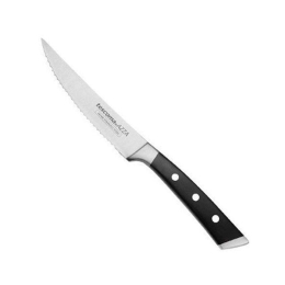 Μαχαίρι Φαγητού Azza 884511 Φ13cm Black-Silver Tescoma Ανοξείδωτο Ατσάλι