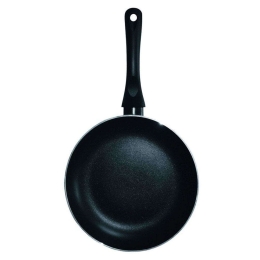 Τηγάνι Wok Αντικολλητικό Με Δείκτη Θερμότητας 30003693 Φ28cm Black 28cm Αλουμίνιο