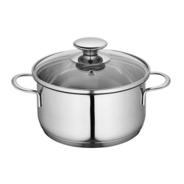 Κατσαρόλα Με Γυάλινο Καπάκι 2370702812 Φ12cm Inox Kuchenprofi 12 cm Ανοξείδωτο Ατσάλι