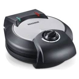 Βαφλιέρα Λουλούδι 2103SEV 1300W Black-Silver Severin Ανοξείδωτο Ατσάλι
