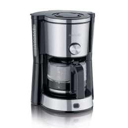 Καφετιέρα Γαλλικού Type Switch 4825 1Lt 1000W Silver-Black Severin Μέταλλο,Γυαλί