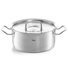 Κατσαρόλα Βαθιά Original Profi 084-138-24-000/0 24cm Inox Fissler 24cm Ανοξείδωτο Ατσάλι