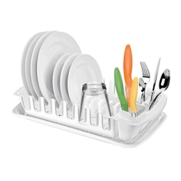 Πιατοθήκη Με Δίσκο 900644 50x30x12cm White Tescoma Plastic
