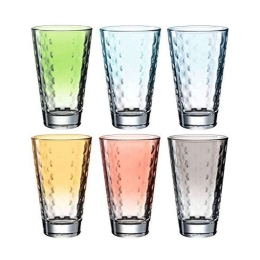Ποτήρι Νερού Optic (Σετ 6Τμχ) 217025907 300ml Multi Leonardo Γυαλί