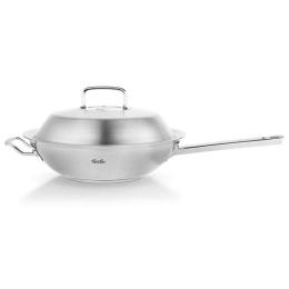 Τηγάνι Wok Original Profi 084-888-30-000/0 30cm Inox Fissler 30cm Ανοξείδωτο Ατσάλι