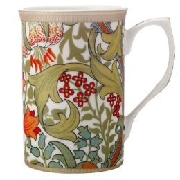Κούπα Golden Lily William Morris DX0855 300ml Multi Casa Domani Πορσελάνη