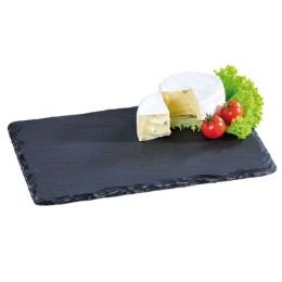 Πλατώ Σερβιρίσματος 38100 30x20cm Black Kesper Πέτρα