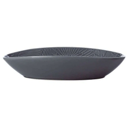Πιατέλα Βαθιά Panama DR0352 24x17cm Grey Maxwell & Williams Κεραμικό
