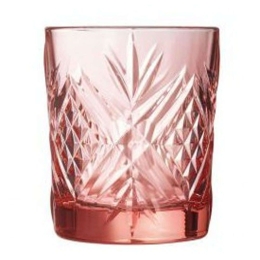 Ποτήρια Ουίσκι (Σετ 4Τμχ) Salzburg Q2275 300ml Pink Luminarc Γυαλί