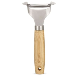 Αποφλοιωτής Naturals C70005 17,5cm Silver-Natural Culinare Ατσάλι,Bamboo