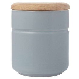 Δοχείο Αποθήκευσης AY0305 600ml Light Blue-Natural Maxwell&Williams Ξύλο,Πορσελάνη