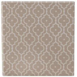 Σουβέρ Medina Kasbah DU0020 9x9cm Beige-White Maxwell & Williams Κεραμικό