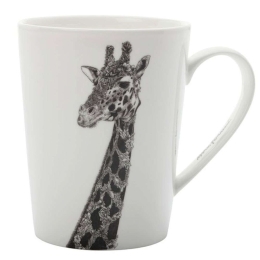 Κούπα African Giraffe Marini Ferlazzo DX0514 450ml Black-White Maxwell & Williams Πορσελάνη