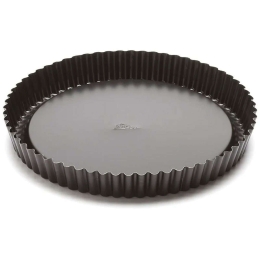 Φόρμα Τάρτας Αντικολλητική Classique 221.02836 28cm Black Patisse Ανοξείδωτο Ατσάλι
