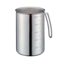 Μεζούρα με Λαβή 0911802810 1Lt Inox Kuchenprofi Ανοξείδωτο Ατσάλι