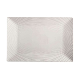 Πιατέλα Σερβιρίσματος Ορθογώνια Diamonds DV0177 36x25cm White Maxwell & Williams Porcelain