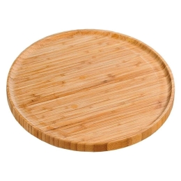 Πλατώ Σερβιρίσματος 58463 Φ32cm Natural Kesper Bamboo