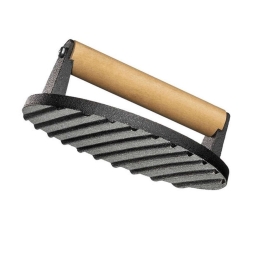 Πρέσα για Μπιφτέκι 1066711000 Φ18cm Black-Natural Kuchenprofi