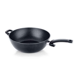 Τηγάνι Wok Αντικολλητικό Adamant 100-800-32-100/0 Φ32cm Black Fissler 32cm Αλουμίνιο