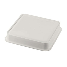 Φόρμα Σιλικόνης Quadro 20.417.13.0065 21x21x3,5cm/1,4Lt Grey Silikomart Σιλικόνη