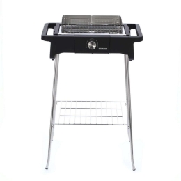 Ψησταριά Ηλεκτρική Επιδαπέδια Style Evo S Grill 8124 62x91x50cm 2500W Black-Silver Severin