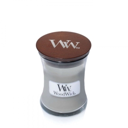 Κερί Αρωματικό Σε Βάζο Fireside 98106E 7x7x8,3cm Grey WoodWick Κερί