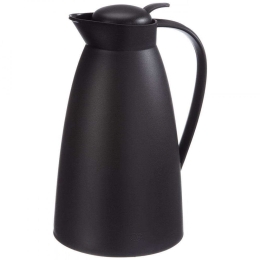 Κανάτα - Θερμός Eco one Hand 0825020100 1Lt Black Alfi Συνθετικό Υλικό